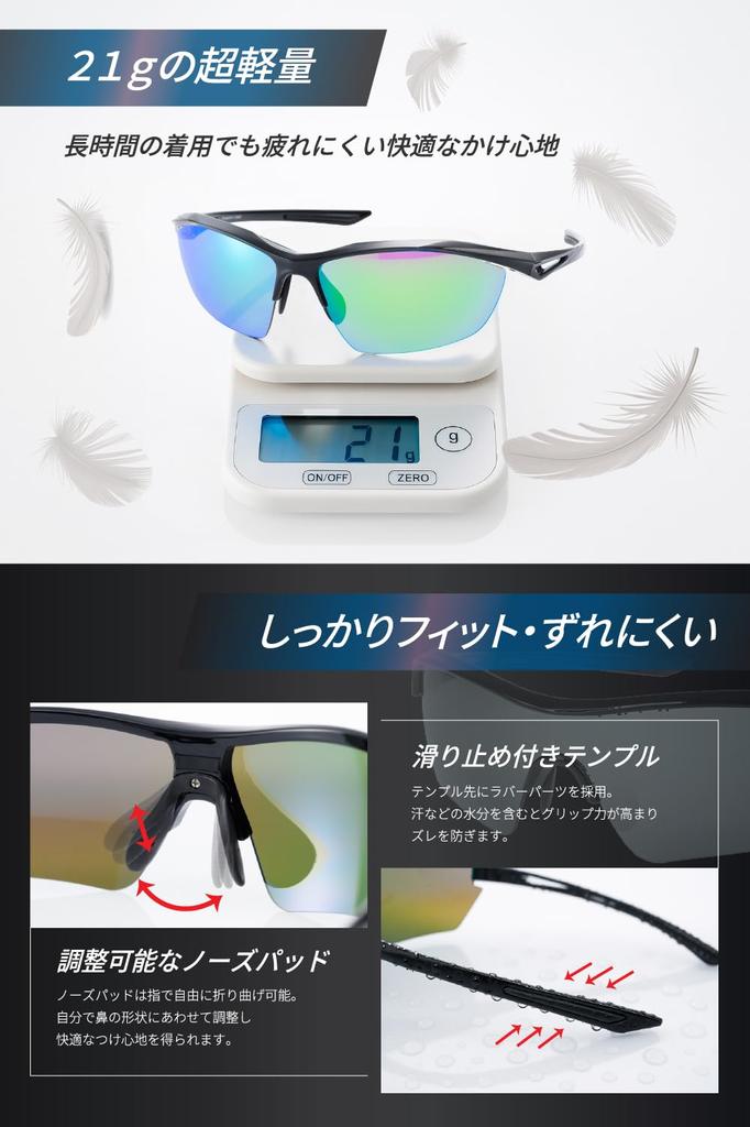 ZECK ZETA Sports Sunglasses for and Asian Ultra Case Micro Bag Impact UV Coating Baseball, Golf, Running, Fit, Lightweight, & Included, Resistant,