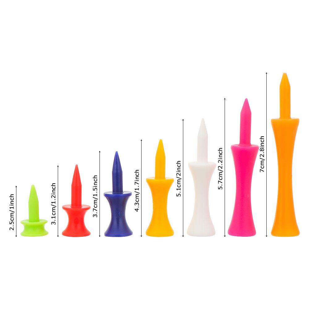 Training Practice Accessories Golf Mat Sports Part Rubber Durable Golf Tees Golfer Ball Tees Holder