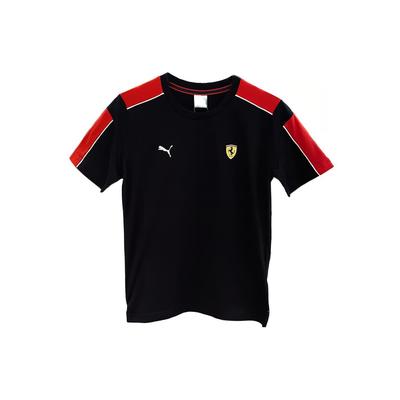 Мужская футболка с коротким рукавом и логотипом X Ferrari Casual, черные 597946-02