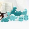 Dinosaur Shape Silicone Mould Epoxy DIY Tabletop Decoration Clay Plaster Chocolate Mould 3D Animal Series Candle Silicone Mold
