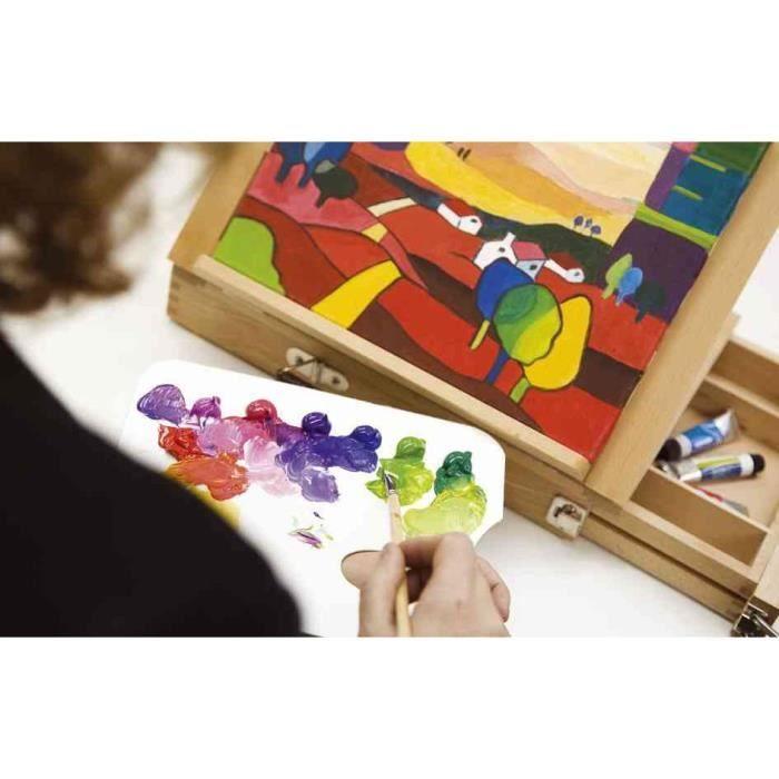 Peinture Acrylique - ArtCreation - Rouge naphtol moyen - 200 ml - Satiné