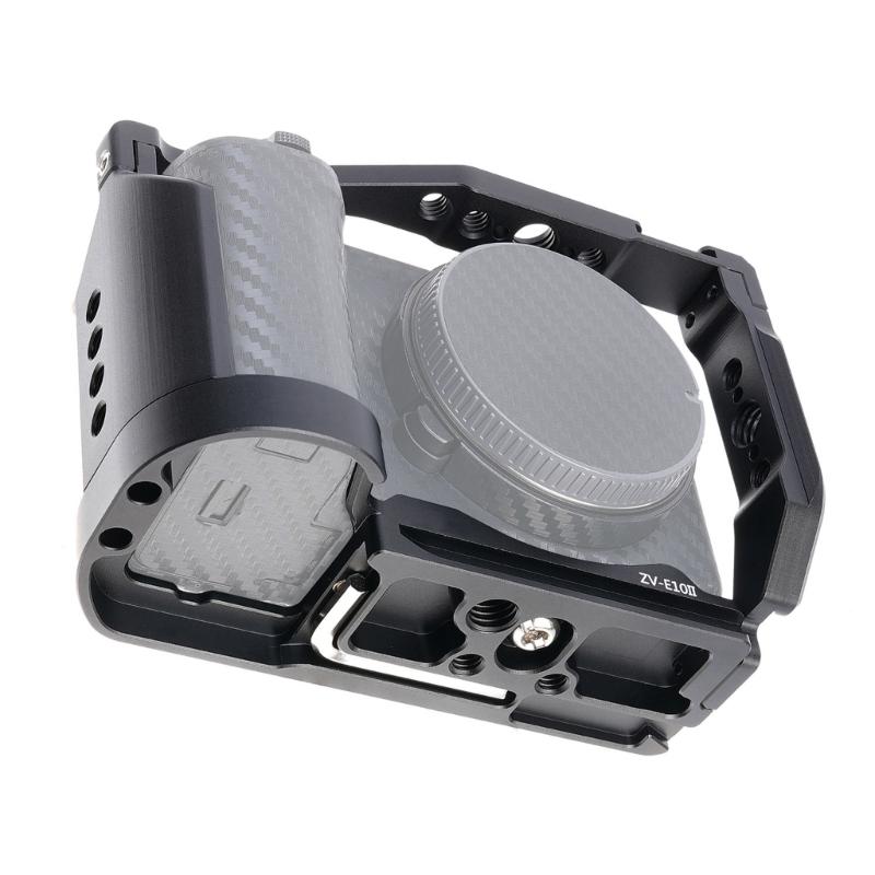 Полная клетка для камеры, риг, защитный каркас, чехол для DSLR-камеры ZV-E10II, расширитель, стабилизатор, кронштейн для видеосъемки, киносъемки