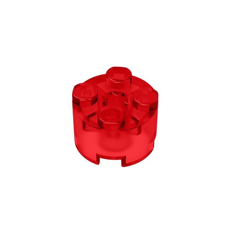 MOC 10 ШТ 6143 Круглая деталь 2x2 с отверстием для оси Строительные блоки 3941 Высокотехнологичная пластина Кирпичики Образовательная Частица Идея Игрушка Подарки для Детей
