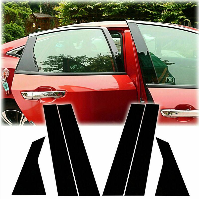 Двери автомобиля, окна, стойки BC, дверные накладки для Honda Civic Sedan 2016 2017 2018 2019 2020 2021-2023, декоративные аксессуары