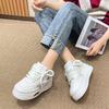 Spring Summer Women Star Dopamine Bread Shoes 2025 New Thick Bottom Heightening Board Shoes