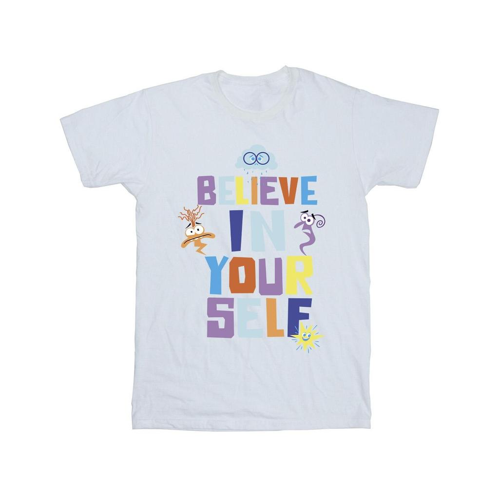 Inside Out 2 Mens Believe In Yourself Cotton T-Shirt