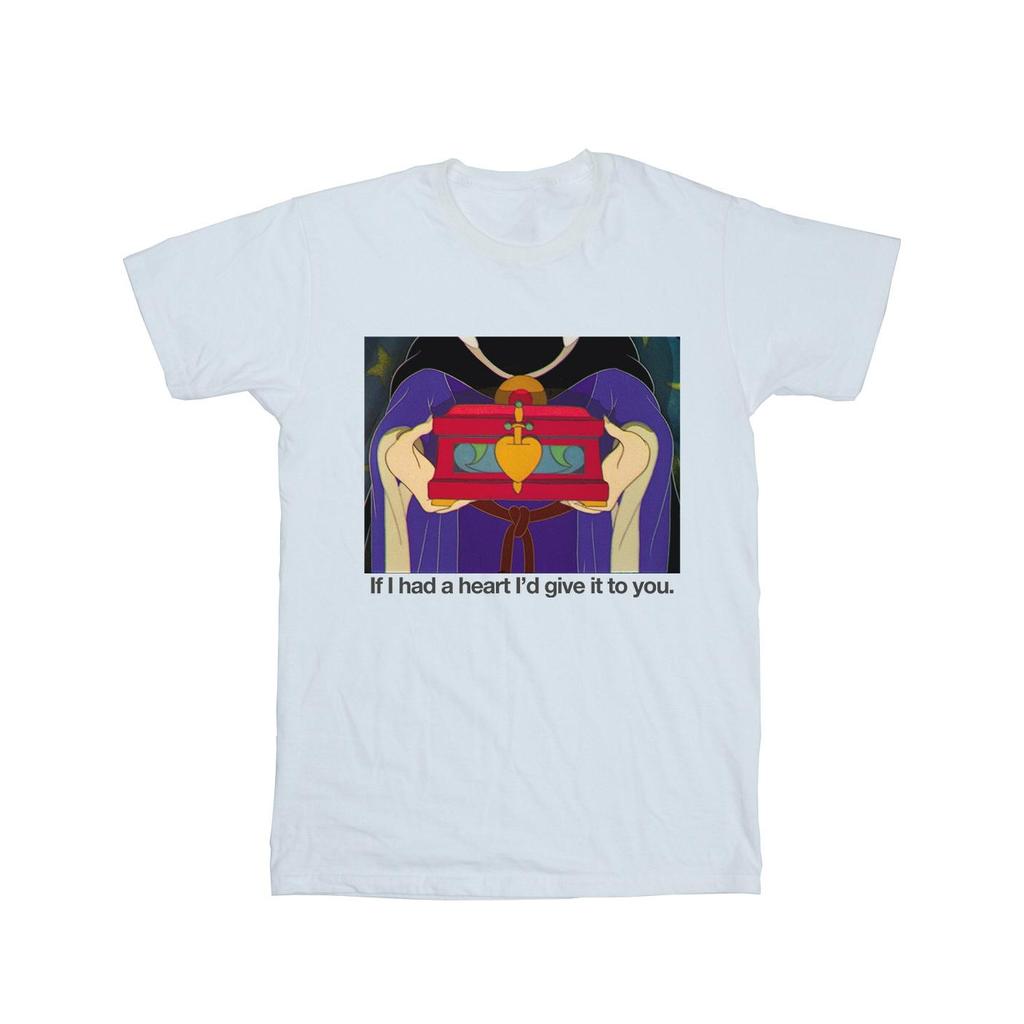 Disney Womens/Ladies Sleeping Beauty If I Had A Heart Cotton Boyfriend T-Shirt