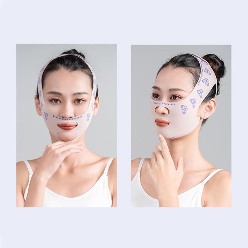 Face Bandage Breathable V Face Band Cheek Lift Up Anti Wrinkle Face Thin Mask Reduce Double Chin V-Line Shaping Bandage