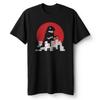 Мужская футболка Godzilla Хлопок Черный Кайдзю Токио Япония
