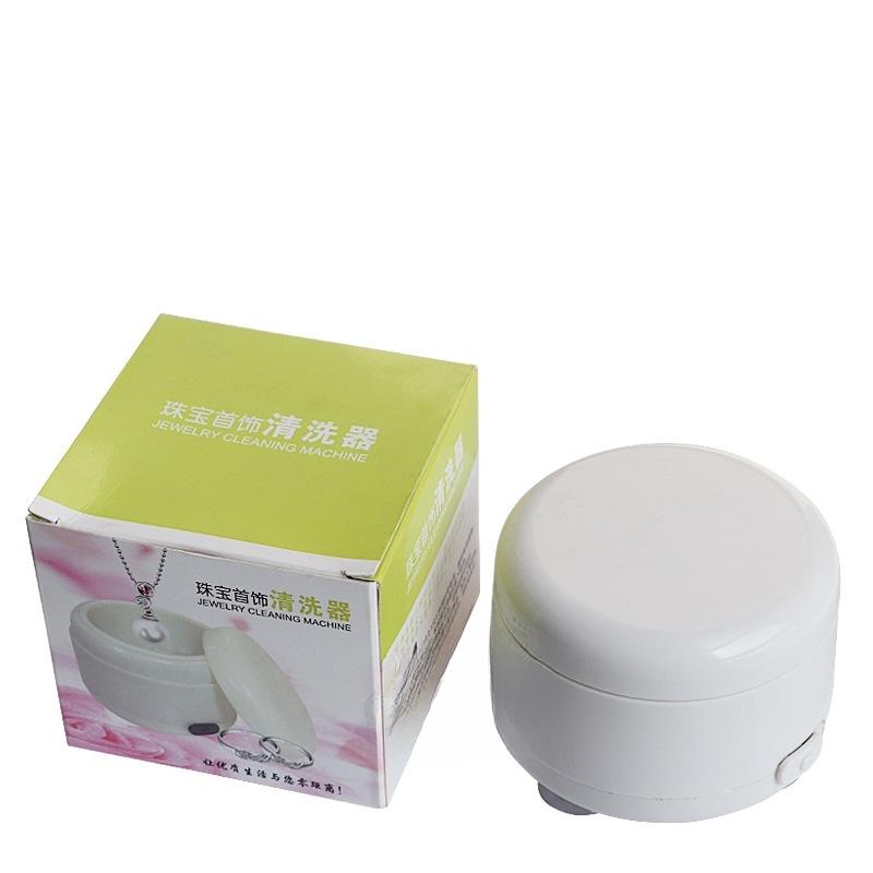 Портативная мини-ультразвуковая мойка для ювелирных изделий Маленькое бытовое оборудование для колец и ожерелий Ювелирные инструменты