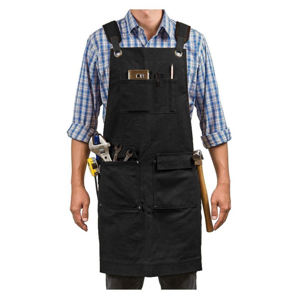 Wear Resistant Carpenter Work Clothes Waterproof Thickened Canvas Tool Bag Kitchen