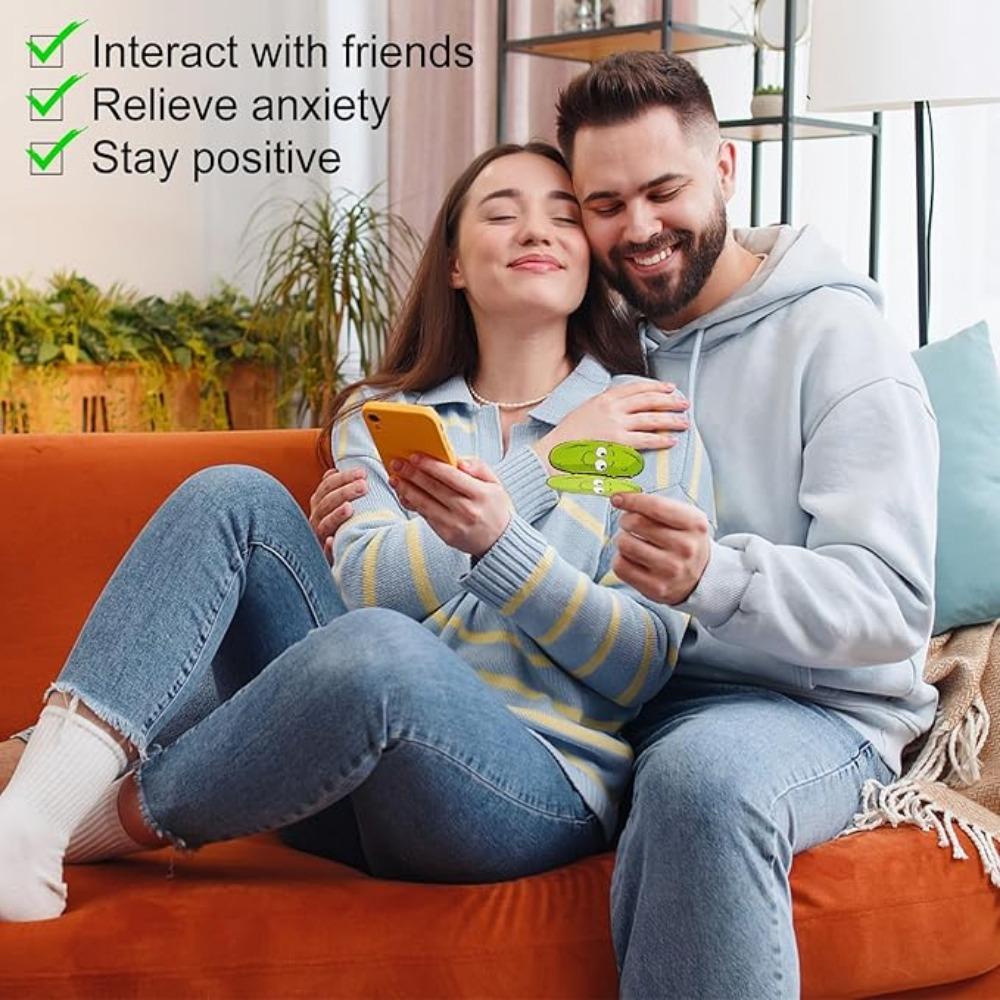 Карточки с позитивными солеными огурцами для эмоциональной поддержки. Мини-банка с карточками с позитивными обертываниями, 30/60 уникальных позитивных сообщений, декоративная банка для подарка от давления