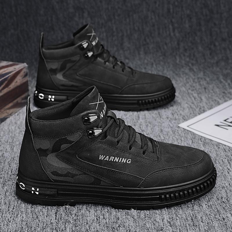 Martin boots autumn high-top retro combat training boots outdoor mountaineering desert labor insurance