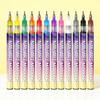 12Pcs Nail Art Pens 3D Quick Dry 0.5MM DIY Gel Nail Art Acrylic Paint