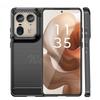 Для чехла Motorola Edge 50 Ultra Силиконовый чехол из углеродного волокна Чехол для Moto Edge 50 Ultra 50 Pro 50 Fusion Чехол Для чехла Moto Edge 50 Ultra