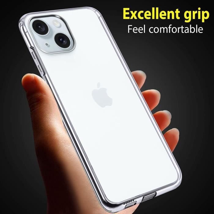 Protective Case - Full Case - for iPhone 16 Plus - Shockproof - Transparent - 360°