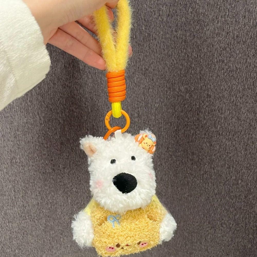 Multipurpose Keychain Plush Puppy Hanging Ornament New Bag Accessories