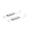 ACROPIX Motorcycle Kickstand Side Stand Return Spring for Suzuki GN125 GS125 Silver Tone 2pcs