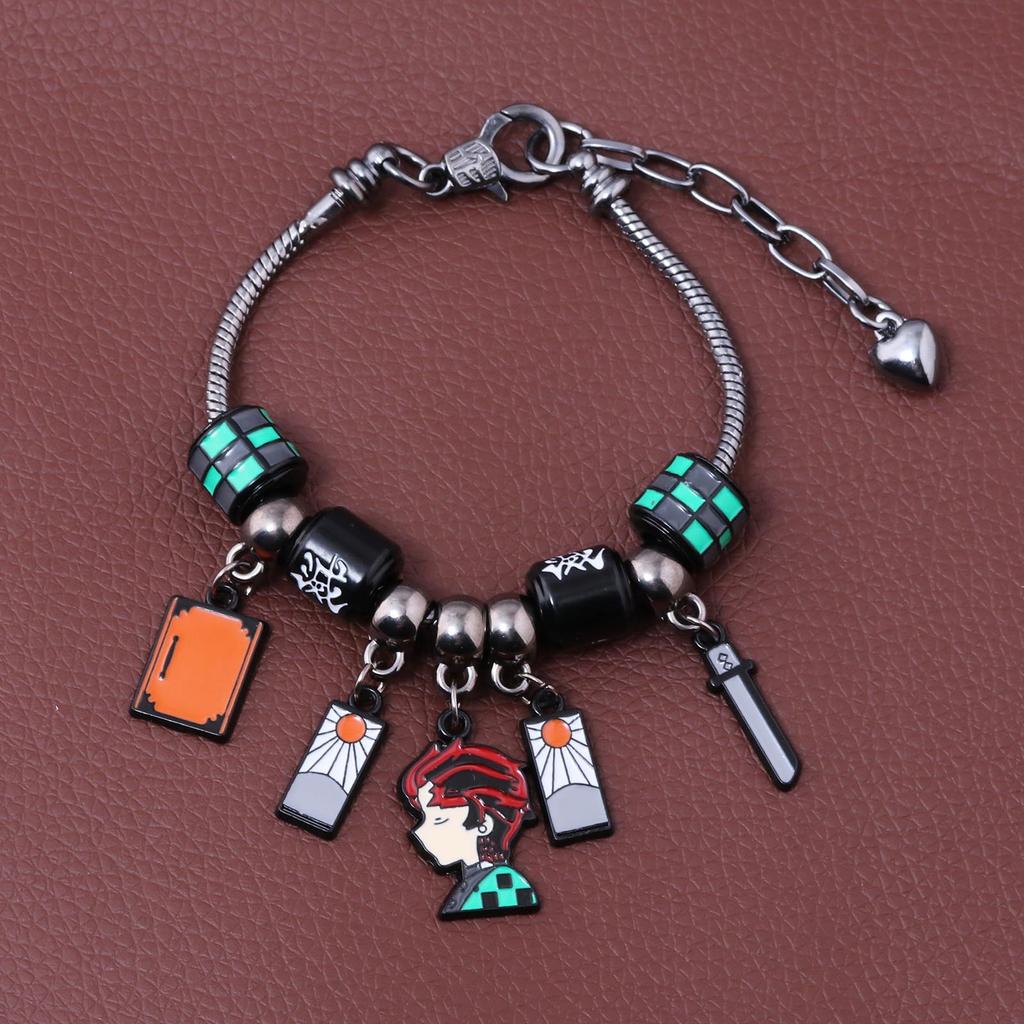 Браслет-цепочка с индивидуальностью, браслет с шармами, детские украшения, регулируемый браслет