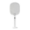 Zhigao 2-in-1 Electric Mosquito & Fly Swatter with Purple Light and Power Display