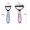 Long Hair Curly Fur Trimming Hair Shedding Trimmer Combs Pet Cats Brush Hair Removal Comb