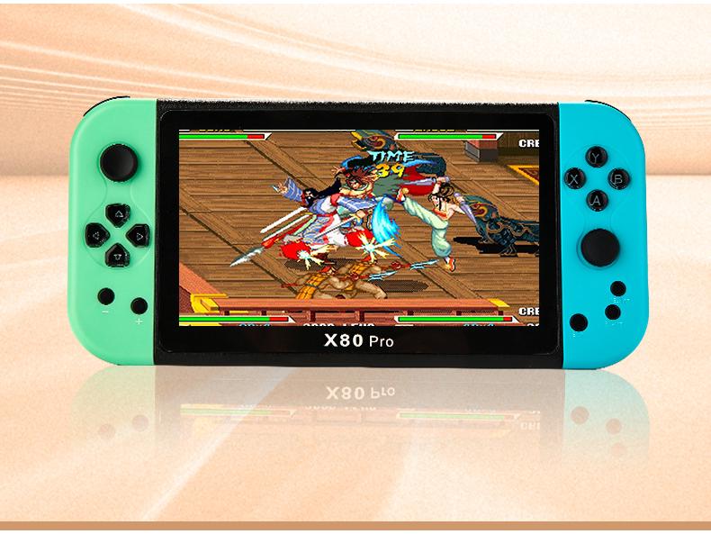 X80 Pro Handheld 7-Inch HD Arcade Emulator