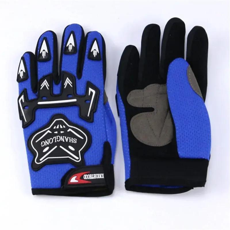 TDPRO Полнопалые Мотоперчатки Детские Luvas Motocross Luvas Motorbike Guantes Kids Racing Moto Gloves