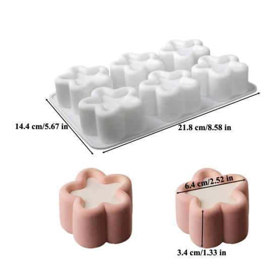Silicone Cake Mold Square Heart Shapes Mousse Chocolate Desserts Mold Cake Pan Muffin Mold Flexible Baking Tools
