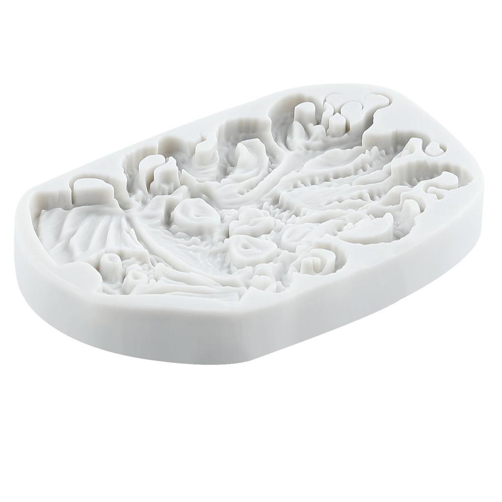 Силиконовые формы Череп Пират Осьминог Пират Форма для мастики Инструменты для украшения торта Топпер для кексов Конфета Шоколад Форма для гампасты