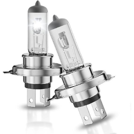 H11 Halogen Headlight Bulb,12V 55W Head Lamps,3800K,4000 Lumens,H4 Head Light Bulbs for Car,High and Low Beam,Fog Light Bulb,Pack of 2
