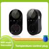 WiFi Smart LED термостат розетка розетка цифровая энергетическая вилка 16A приложение пульт дистанционного управления регулятор температуры для отопления охлаждения