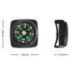 5pcs Emergency Tool Survival Hiking Travel Mini Compass Portable Handheld Belt Buckle