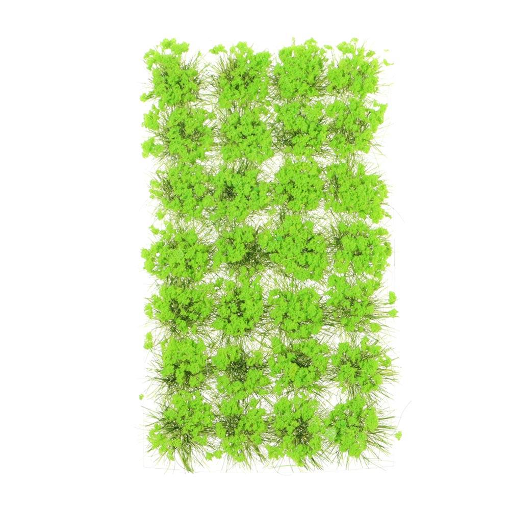 Игровой микроландшафт Дикий миниатюрный пучок травы и цветов Модель Сцена Симуляция Производство местности