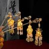Elegant Hairpin With LED Light Ancient Chinese Style Hair Stick Styling Accessory For Women Traditional Hairstyles