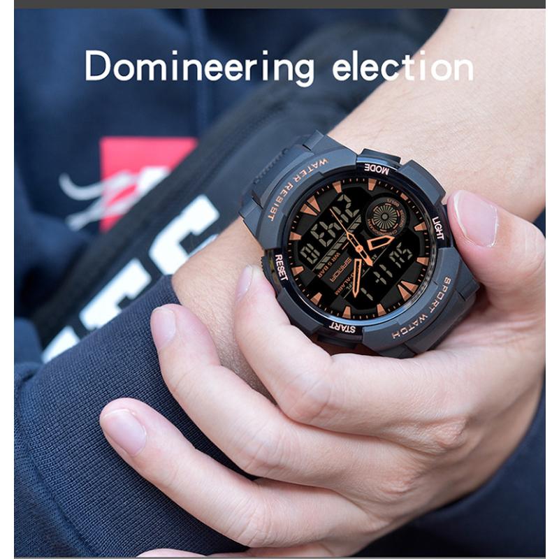 Новые модные часы, повседневные простые спортивные часы, многофункциональные электронные часы