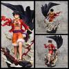 ONE PIECE GK Новые Четыре Императора, саммит, остров призраков, идущий Луффи, светящаяся, статуя, фигурка в коробке