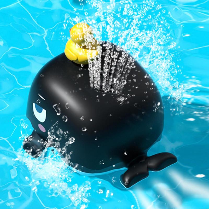 Кит Игрушка с Водным Спреем Веселые Электрические Игрушки-Киты Принадлежности для Ванны для Пасхи Игры на Открытом Воздухе Друзья Семья Игра для Малышей Плавание