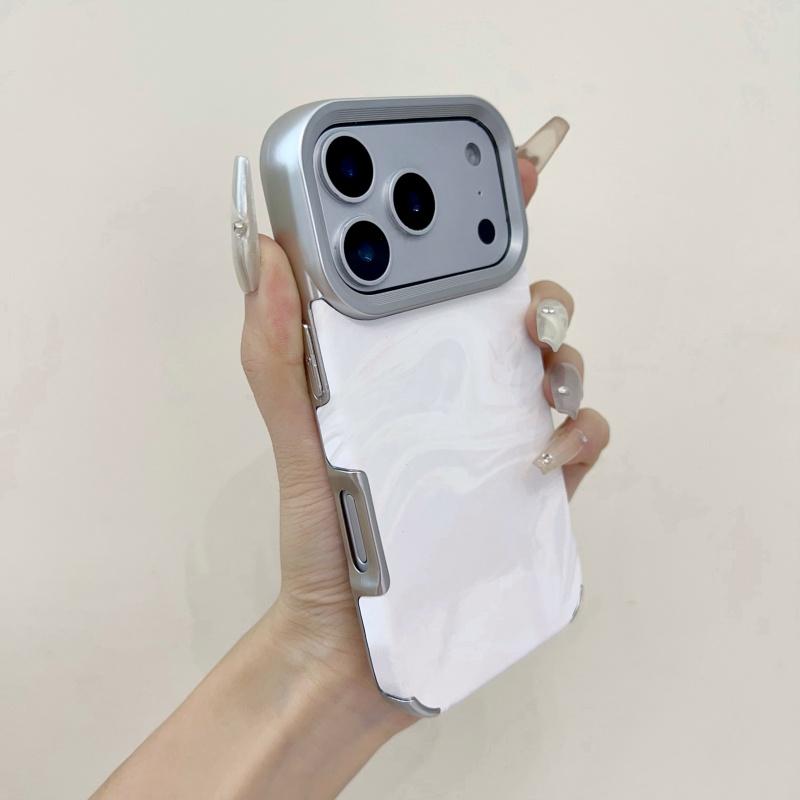 Роскошный гальванизированный чехол с рисунком «Водяная рябь» для iPhone 17 Air 16 15 14 13 12 11 Pro Max Plus, противоударный, конфетно-мягкий, с эффектом Авроры, броня, Coque