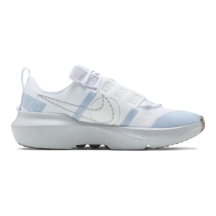 Nike Детские кроссовки Crater Impact GS White Aura Summit-White Metallic-Silver DB3551-102