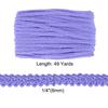 49 ярдов тесьма гимп плетеная кружевная отделка лента вырез горловины одежда декоративный материал швейные принадлежности для DIY поделок
