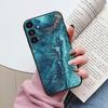 Чехол для Samsung A54 5G Задняя крышка Защитный силиконовый Funda Модный Мраморный Каменный Текстурный Coque Для Galaxy A56 A16 A26 A36 A17