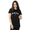 NASA Womens/Ladies Collegiate Logo Cotton Boyfriend T-Shirt