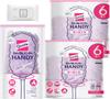 Quickle Handy портативный 2 набора по 6 сменных листов оригинальные салфетки + +