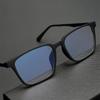 Ультралегкие и удобные резиновые титановые очки с защитой от синего света для мужчин и женщин, ретро деловые очки с квадратной оправой