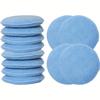 6/12pcs Car Wax Applicator Pads, Soft Polyester Sponges for Car Detailing, Easy Polishing & Waxing Kit