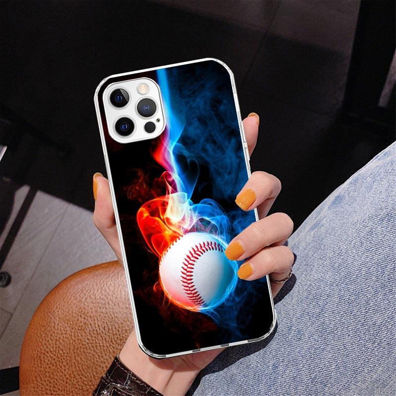 Baseball Sport Phnoe Case for Iphone 17 Air 16 11 12 13 Mini 14 Plus 15 Pro Max 7 8E SE 2020 16ProMax Phone Cover Coque 17 Air 1