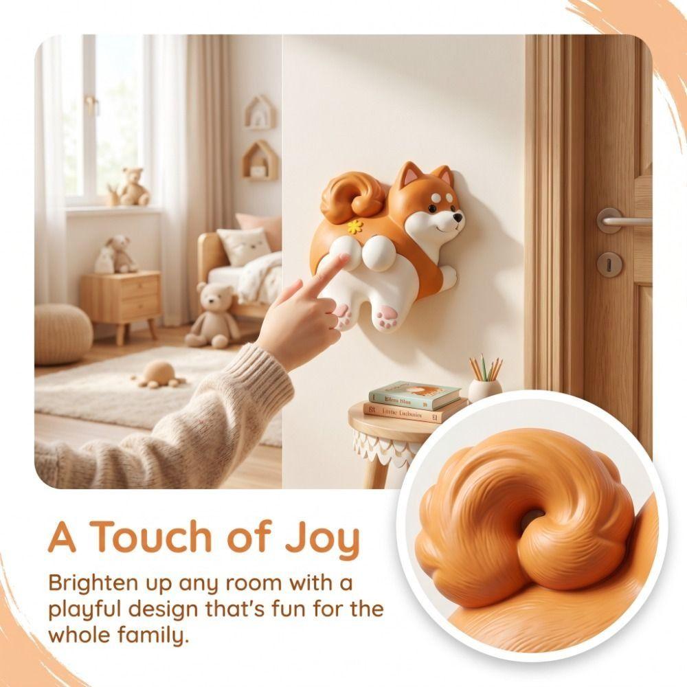 Dog Light Switch Guard Covers 3D Printed Console-shaped Switch Cover  Home Decoration
