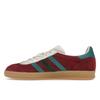 Adidas Gazelle Collegiate Burgundy Green Кроссовки унисекс Красная Арктика-Фуксия Collegiate-Green IG4996