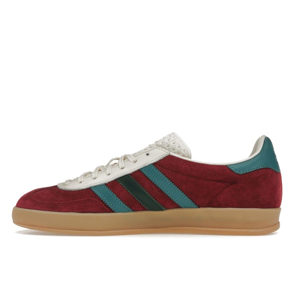 Adidas Gazelle Collegiate Burgundy Green Кроссовки унисекс Красная Арктика-Фуксия Collegiate-Green IG4996