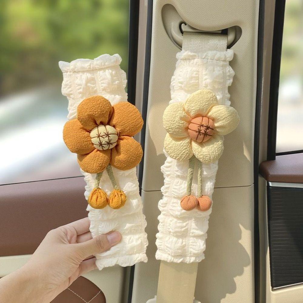 Delicacy Safety Belt Protector Decoration Seatbelt Shoulder Pads Car Accessories